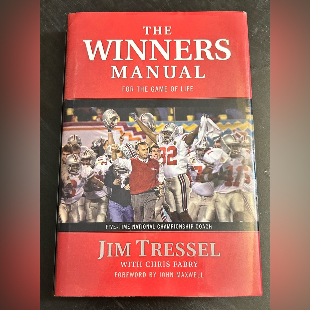 The Winners Manual Book By Jim Tressel with Chris Fabry